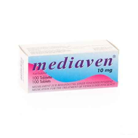 Mediaven Comp 100 X 10 mg  -  Will Pharma