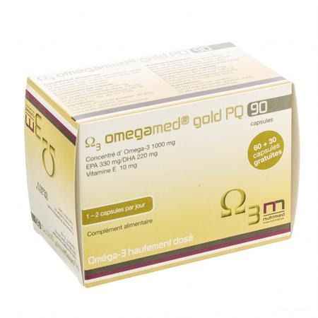 Omegamed Gold Pq Capsule 90  -  Nutrimed