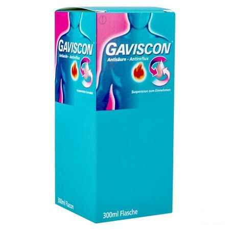 Gaviscon Antireflux Antizuur Orale Suspensie 300 ml