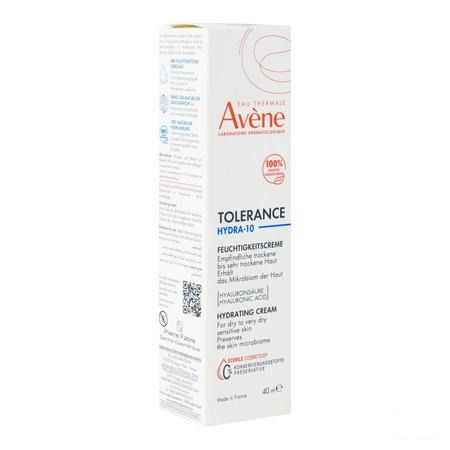 Avene Tolerance Hydra 10 Creme Hydratante 40 ml  -  Avene