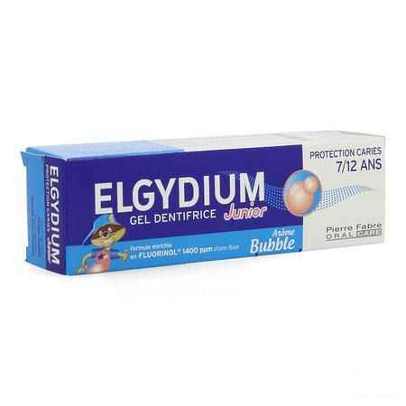 Elgydium Junior Bubble Tandpasta Tube 50 ml