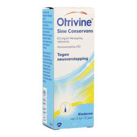 Otrivine Sine Conserv. 0,05% Spray 10 ml