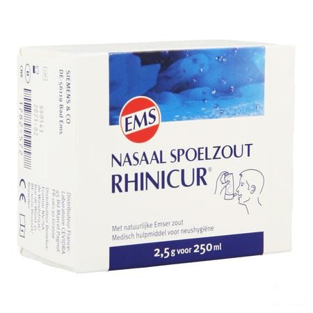 Rhinicur Nasaal Spoelzout Zakje 20x2,5 gr