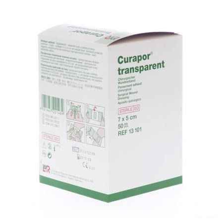 Curapor Transparent Steril 7cmx 5cm 50 13101  -  Lohmann & Rauscher