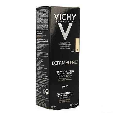 Vichy Fdt Dermablend Fluide 15 Opal 30 ml  -  Vichy