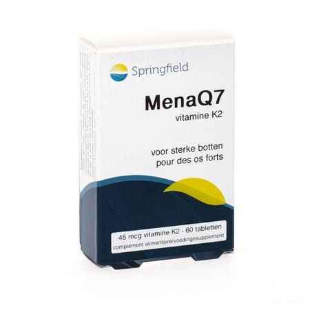 Menaq7 45mcg Vit K2 Springfield Blister Tabletten 60  -  Springfield Nutraceuticals