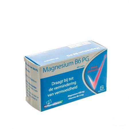 Magnesium B6 Pg Pharmagenerix Capsule 60  -  Superphar