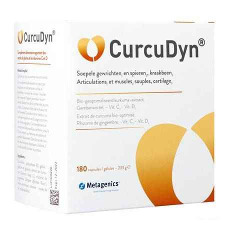 Curcudyn Capsule 180 19387  -  Metagenics