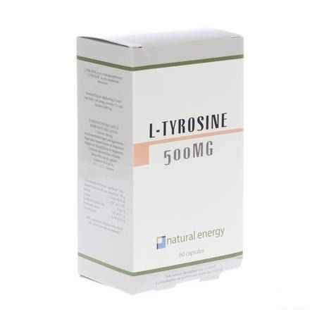 L-tyrosine Natural Energy 500 mg Capsule 60