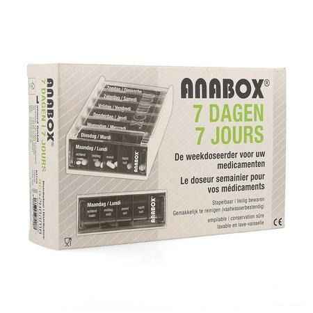 Anabox Pilbox 7 Dagen Wit Nl/Fr