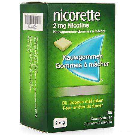 Nicorette Gomme Mach 105x2 mg