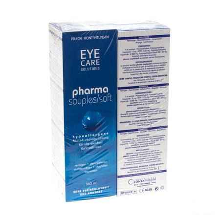 Eye Care Pharma Souple Duo Pack Solution Entret.2x360 ml