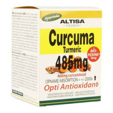 Altisa Curcuma Extr. 485 mg + erine V-Capsule 50  -  Dieximport