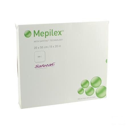 Mepilex Schuimverb Sil Abs Ster 20x50cm 2 294500  -  Molnlycke Healthcare