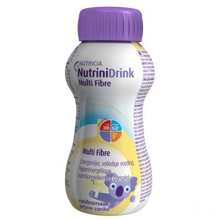 Nutrinidrink Vanille Multi F. + 12m Flacon 200 ml 65585  -  Nutricia