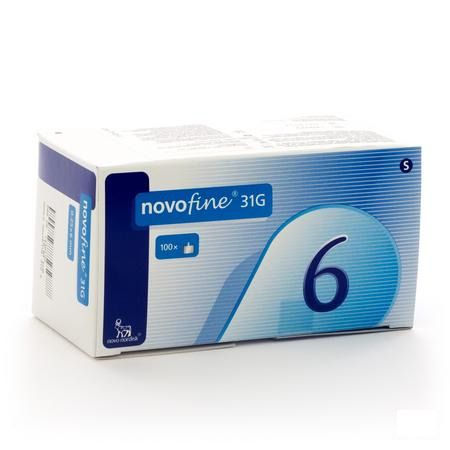 Novofine Ster Naald 6mm/31 gr 100 St