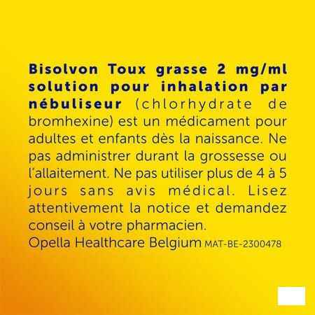 Bisolvon Solution Inhal 1x100 ml 2 mg/ml