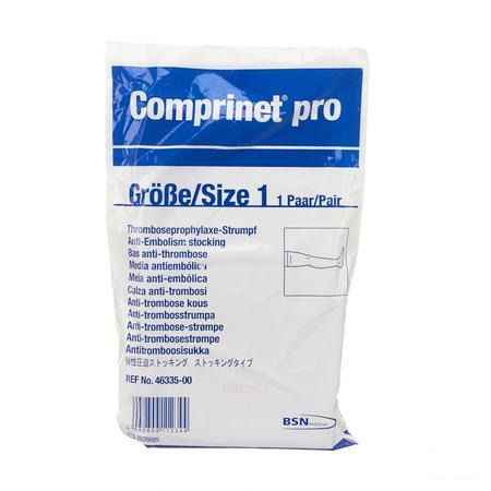 Comprinet Pro Thigh Kous Anti embolie T1 1paar4633500