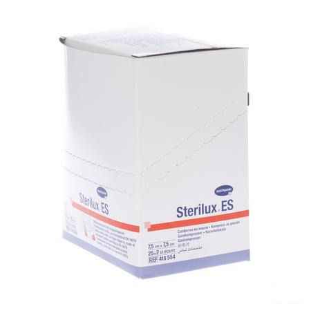 Sterilux Es Kompres Steriel 8Pl 7,5X 7,5Cm 25X 2 4185544  -  Hartmann