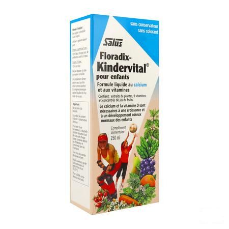 Salus Floradix Kindervital Elexir 250 ml  -  Ocebio