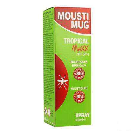 Moustimug Tropical Maxx 50% Deet Spr 100 ml