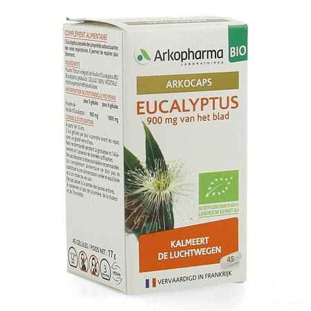 Arkogelules Eucalyptus Bio Capsules 45  -  Arkopharma