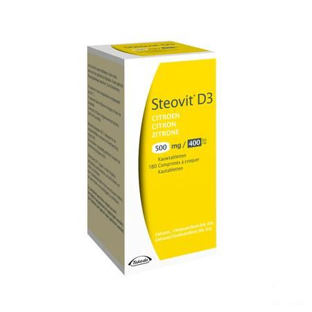 Steovit D3 Citron 500 mg/400Ui Comp Croq. 180 Flac