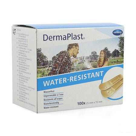 Dermaplast Water Resistant 25X72Mm 100 5351522  -  Hartmann