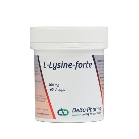 L-lysine Forte Capsule 60  -  Deba Pharma