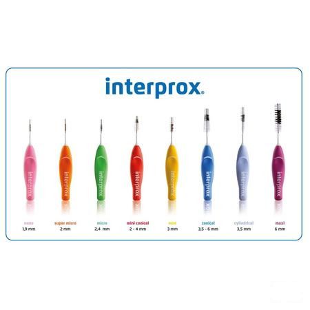Interprox Cylindric.lichtblauw 3,5mm 31190  -  Dentaid