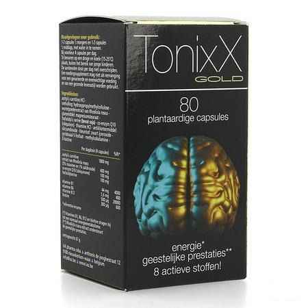 Tonixx Gold Caps 80 Nf  -  Ixx Pharma