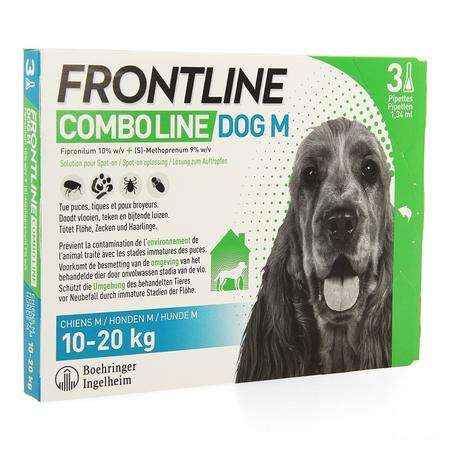 Frontline Combo Line Dog M 10-20kg 3x1,34 ml