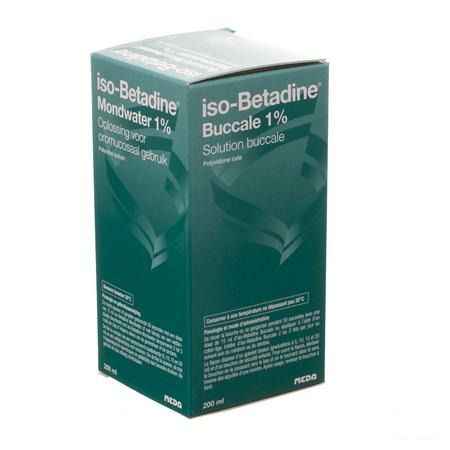 Iso Betadine 1% Solution Bucc 200 ml Ready To Use