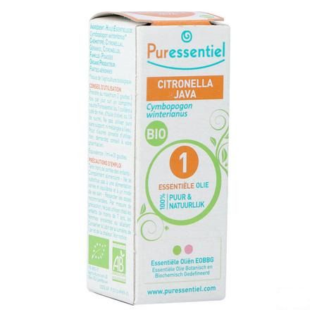 Puressentiel Eo Citronel Jav Bio Exp. Ess Ol. 10 ml  -  Puressentiel