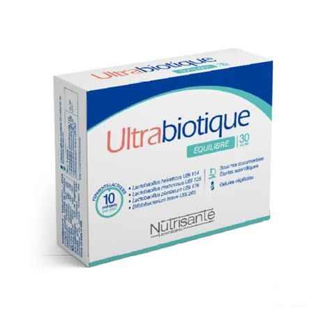 Ultrabiotique Evenwicht 30Dagen Gel. 30  -  Nutrisante