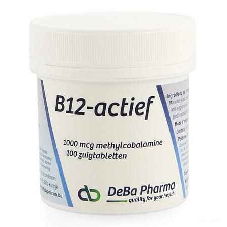 Vitamine B12 1000mcg Methylcobalamine Zuigtabl 100  -  Deba Pharma
