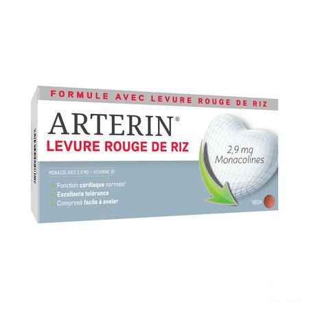 Arterin Rode Gist Rijst Comp 180  -  Perrigo