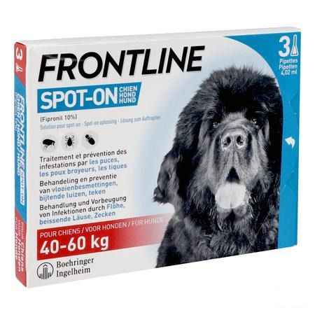 Frontline Spot On Hond 40-60kg et 3x4,02 ml