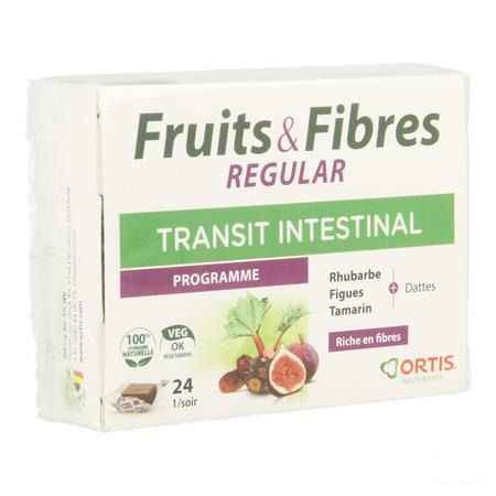 Ortis Fruits & Fibres Regular Cubes 24  -  Ortis