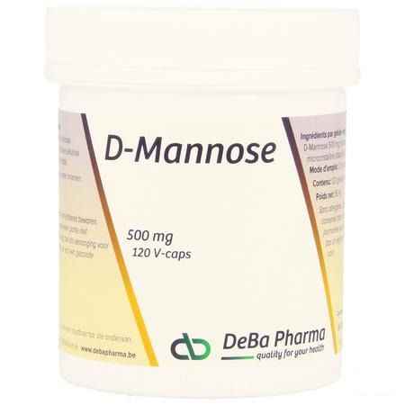 D-mannose 500 mg V-Capsule 120  -  Deba Pharma