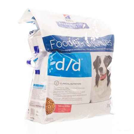 Hills Prescription diet Canine Dd Salm & rice 12kg 9321m 