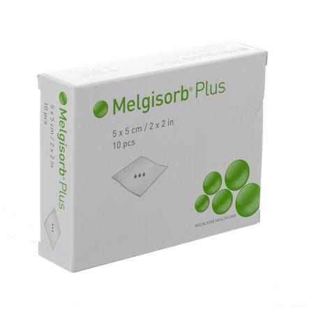 Melgisorb Plus Kompres Steriel 5X 5Cm 10 252000  -  Molnlycke Healthcare