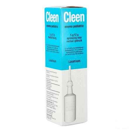 Cleen Enema Pediatric 5 gr/12g Solution Rectale Flacon 66 ml 