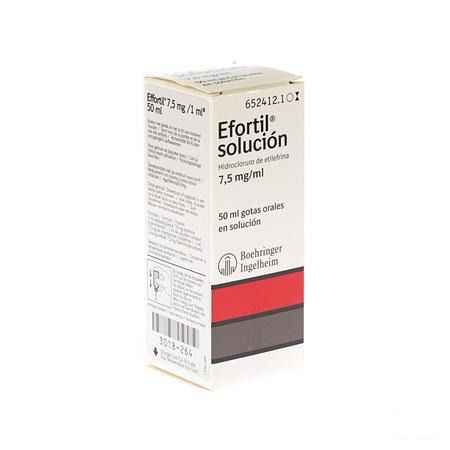 Effortil 7,5 mg/ml Dr Oraal 50 ml