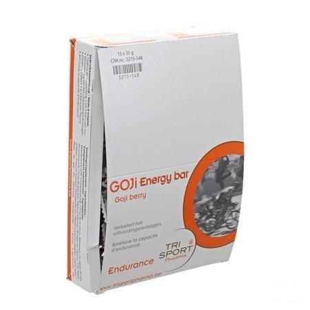 Goji Energy Bar 15x35 gr  -  Trisport Pharma