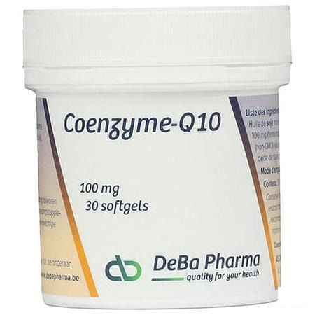 Q10 100 mg Softgels 30  -  Deba Pharma
