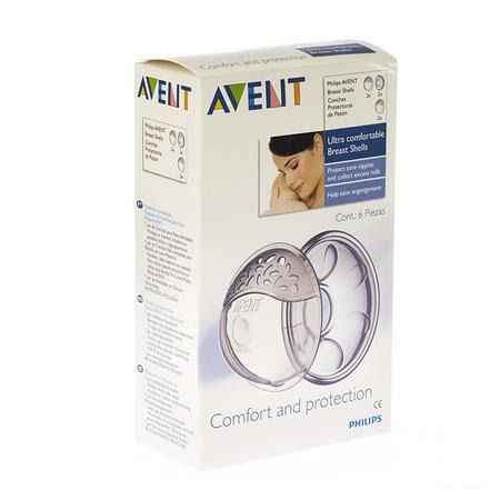 Philips Avent Isis Coquilles Confort 4 Scf157/02  -  Bomedys