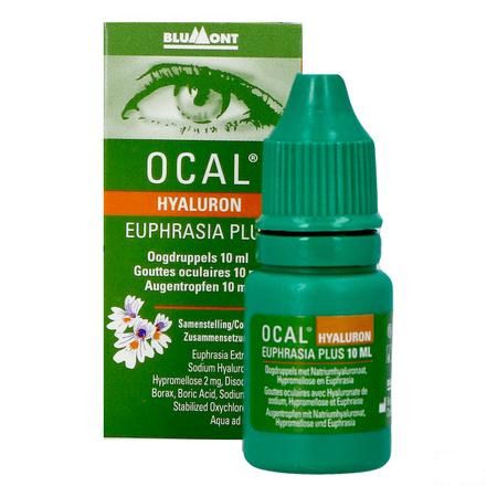 Ocal Hyaluron Euphrasia Plus 10 ml