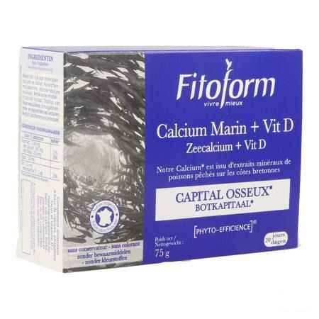 Calcium Marin Tabletten 60 Fitoform  -  Bioholistic Diffusion