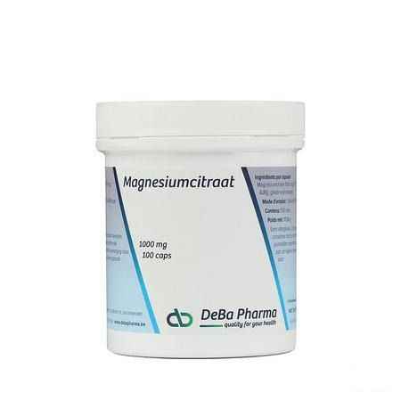 mg Citraat V-Capsule 100 1000 mg  -  Deba Pharma